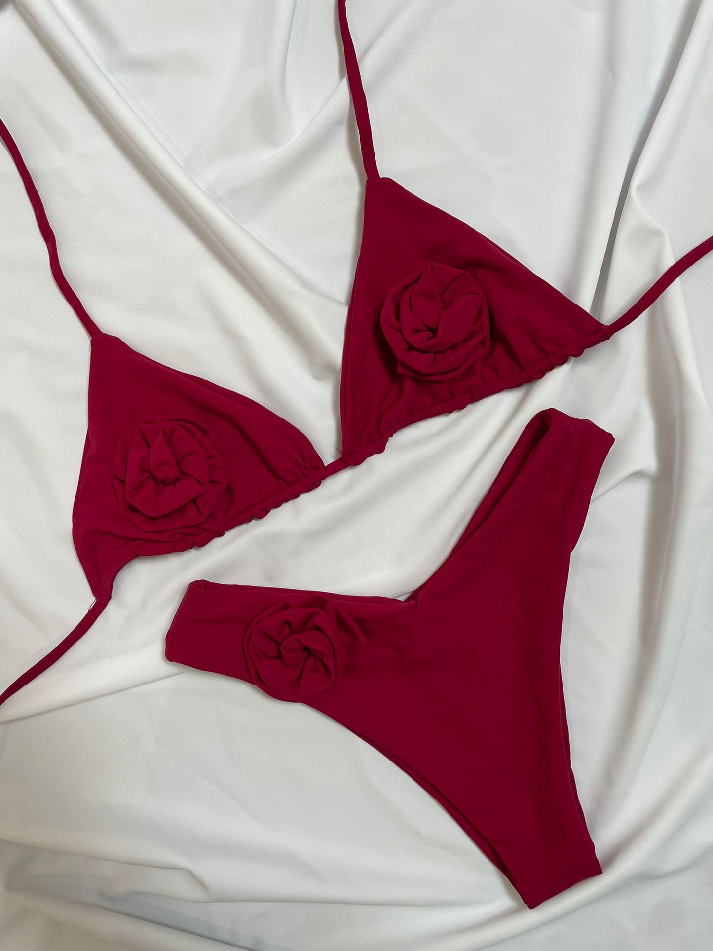 Conjunto Aloha Red Wine